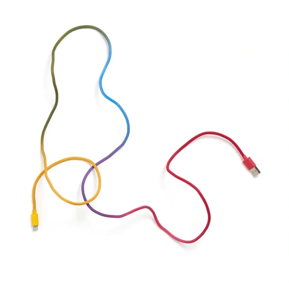 Ban.do Back me up! Charging Cord- Rainbow